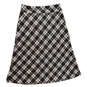Laura Scott plaid skirt